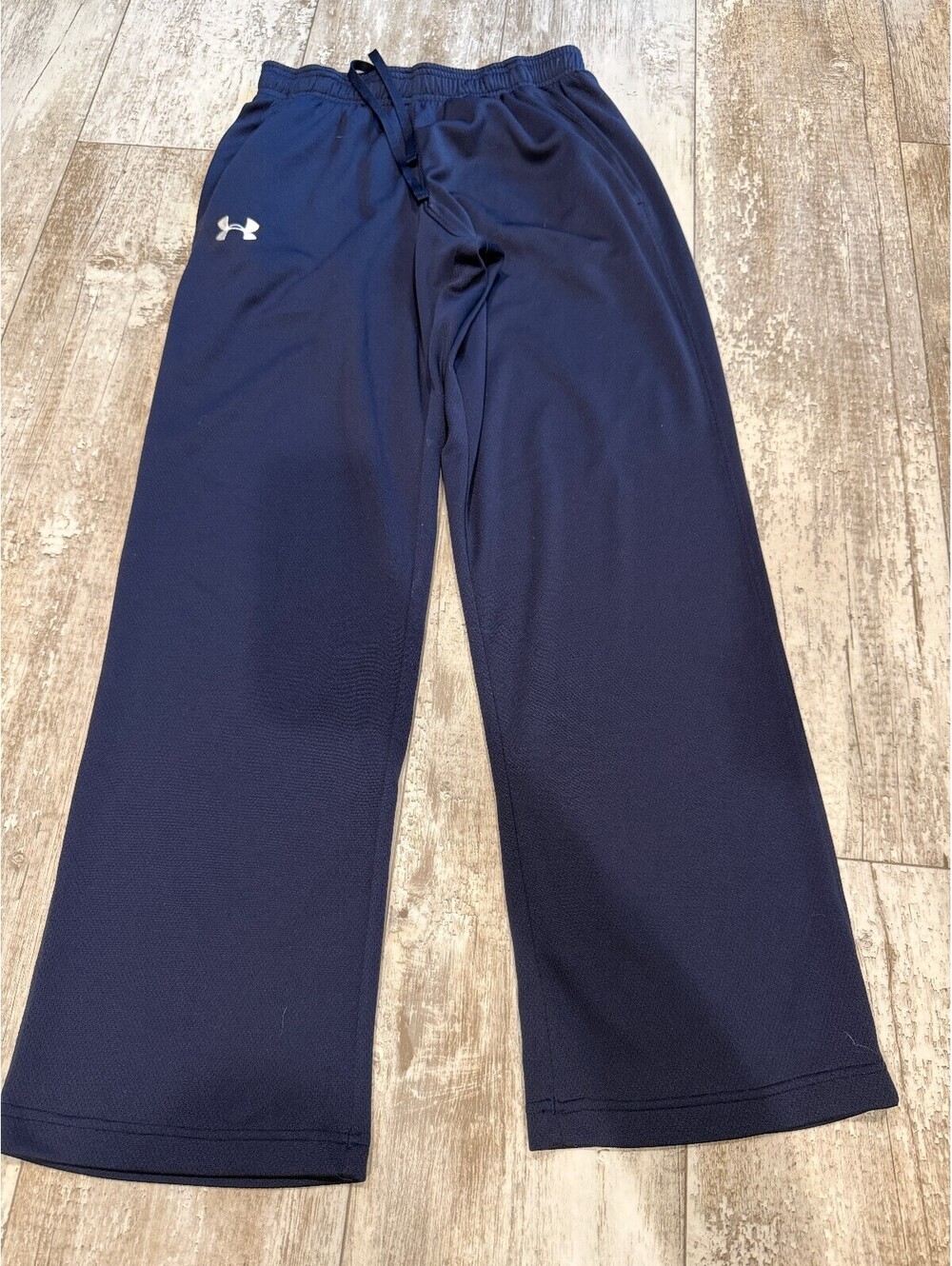 Under Armour SM Navy Loose Fit Athletic Track Pants
